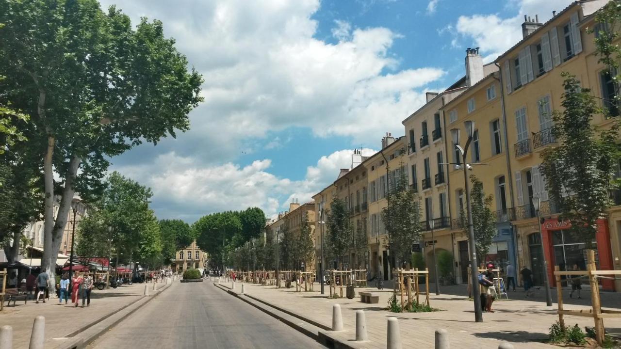 Centre D'Aix - Charmant Appartement 1 Chambre Pythagore Avec Parking Aix-en-Provence Exteriör bild